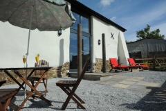 Holder's Barn enclosed garden